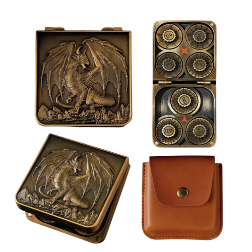 7-in-1 Metal Spinner Dice