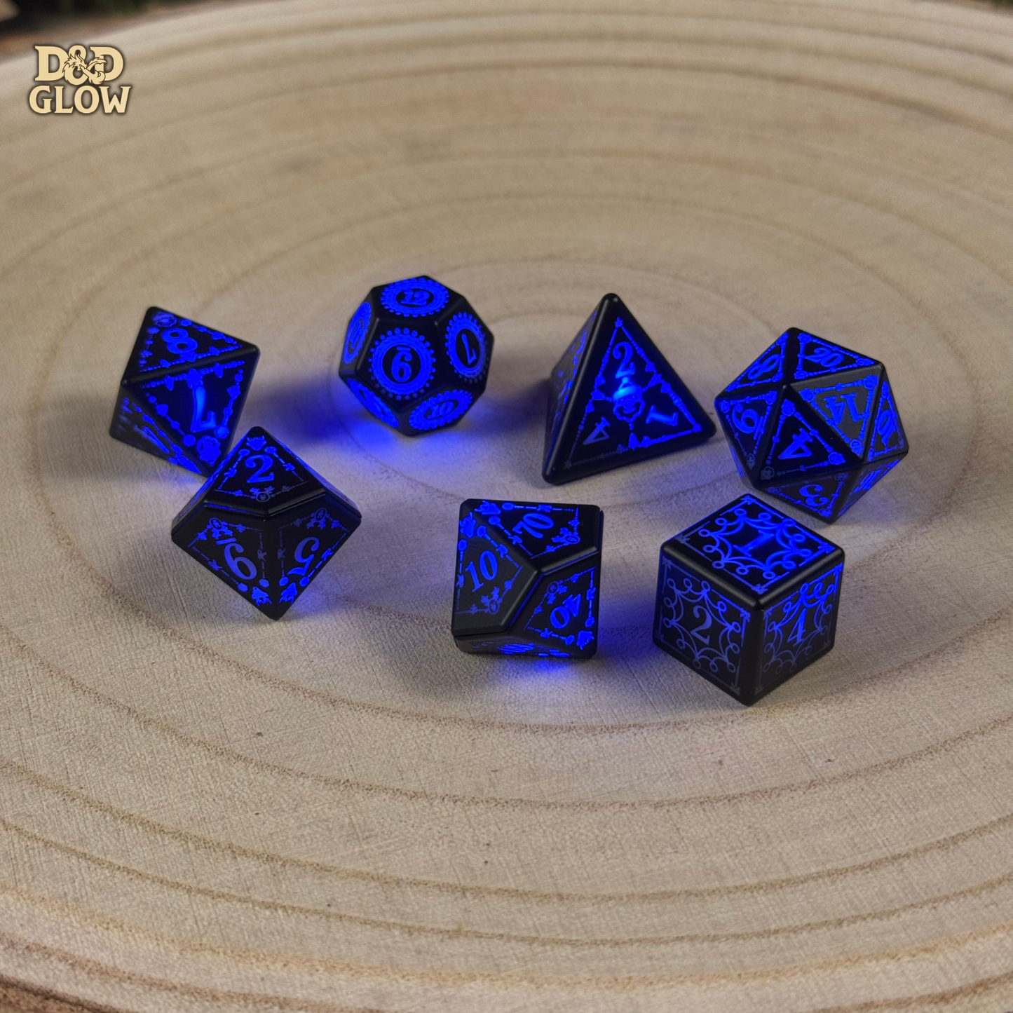 Dungeons & Dragons Glowing Dice