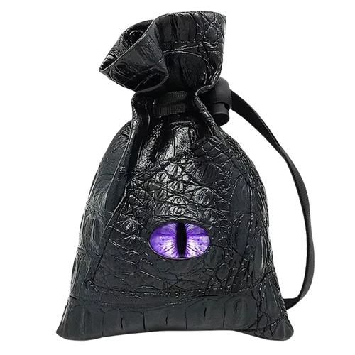 Premium Leather Dice Bag