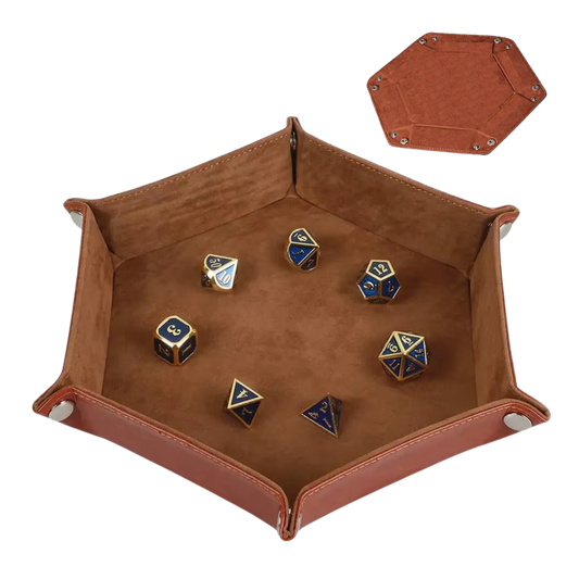 Premium Leather Dice Tray