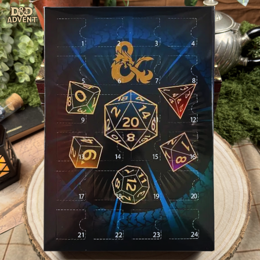 Dungeons & Dragons Dice Advent Calendar