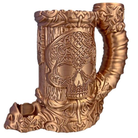 Dice roller beer holder mug